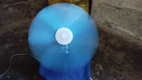 Rotating fan Stock Footage 212273455