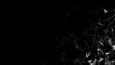 Rotating field. Seamless loop.Futuristic Network. Video stock 96985225