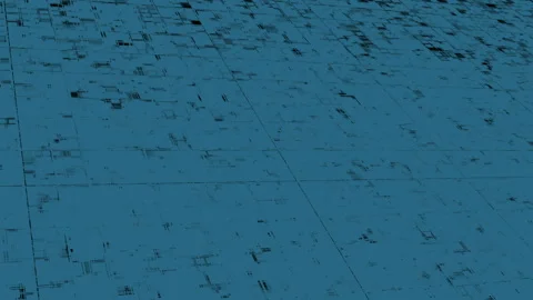 Rotating fields of particles.Loopable abstract digital technology background Stock Footage 99541534