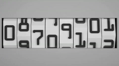 Rotating figures Stock Footage 555922