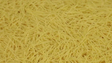 Rotating fine texture of noodles Stock Footage 178498355