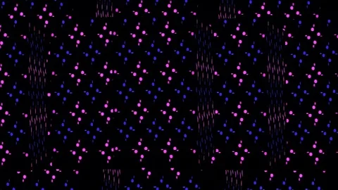 Rotating flower in cubes vj loop Stock Footage 72659010