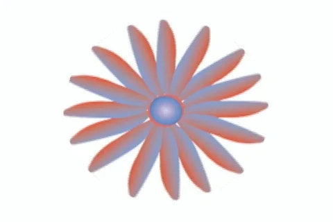 Rotating Flower Vídeo Stock 533177