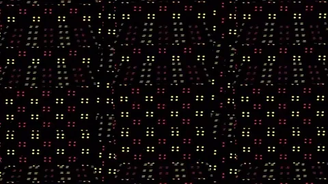 Rotating flowers in cubes motion background Stock Footage 72657787