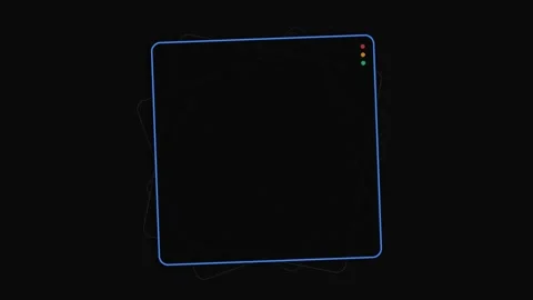 Rotating Frame Animation for Digital Art Design Project or Presentation Vidéo 333802897