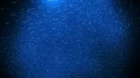 A rotating funnel of glowing blue particles on a black background. Stock Footage 194508403