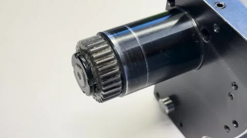 Rotating Gear Close Up Video stock 332619602