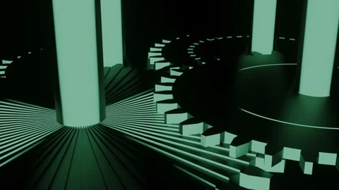 Rotating gears abstract background. Stock Footage 152922623