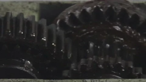 Rotating gears Stock Footage 135356680