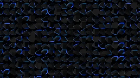 Rotating gems. cinematic magical background. seamless loop. Video stock 83553670