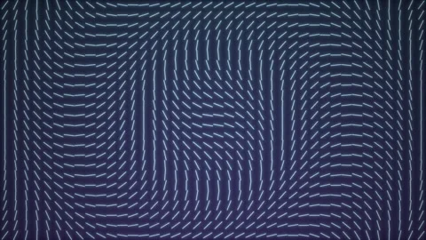 Rotating Geometric Lines Glowing Background Stock Footage 335145640