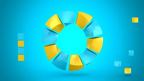 Rotating Geometric Shape Stock Footage 132203277