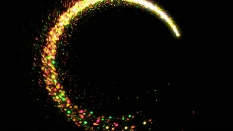 Rotating glitter effect video material. Stock-Footage 150425374