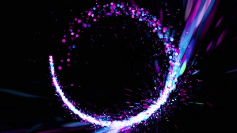 Rotating glitter effect video material. Stock Footage 150425890