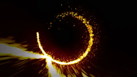 Rotating glitter effect video material. 動画素材 150483169