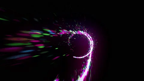 Rotating glitter effect video material. 動画素材 150483178