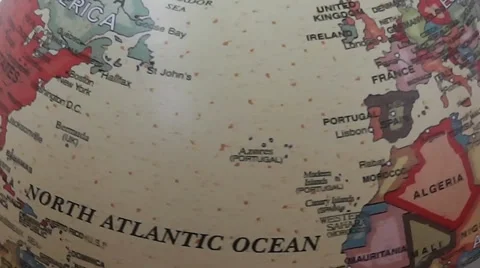 Rotating Globe Stock Footage 35330170