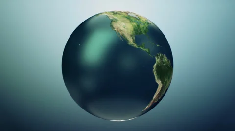 Rotating Globe Stock Footage 38049997