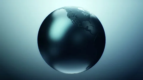 Rotating Globe Stock Footage 38052323