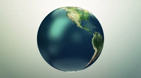 Rotating Globe Stock Footage 40402007