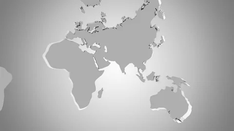 Rotating of Globe. A look inside Stock Footage 71675840