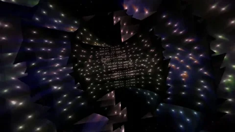 Rotating glow lights motion background Stock Footage 72658470