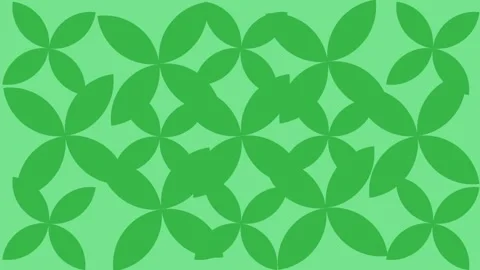 Rotating green leaf background animation Stock Footage 249031949