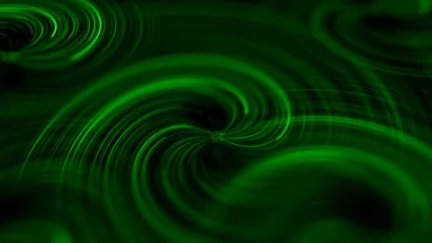 Rotating Green Twirls Stock Footage 120898075