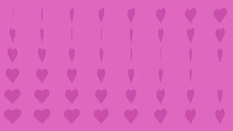 Rotating Heart Background Vidéo 89363329