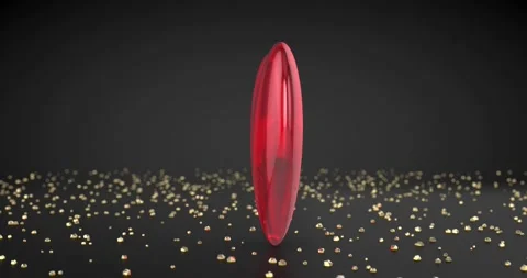 Rotating heart Stock Footage 168365597