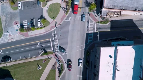 Rotating Intersection 2 Stock Footage 97509649