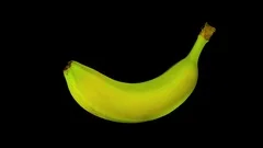 A large bunch of organic bananas on a ba, Stock Video