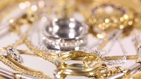 Rotating jewelry Stock Footage 149934003