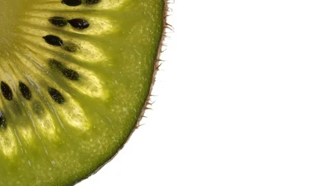 Rotating kiwi slice Stock Footage 71534639