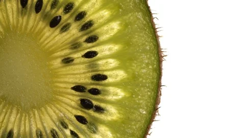 Rotating kiwi slice Stock Footage 71535294