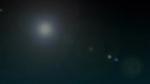 Rotating lens flare Stock Footage 56962376