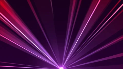 Rotating Light Beams Animation - Loop Violet Video stock 49241862