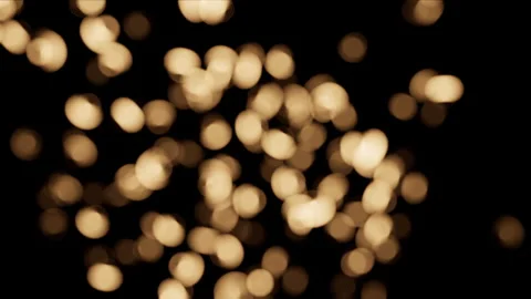 Rotating Light Bokeh Effect Stock Footage 265245950