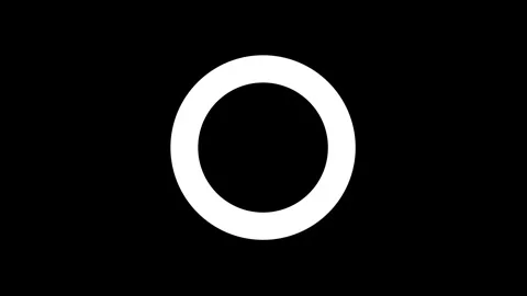 Rotating Loading Animation with Smooth Motion. Stock Footage 302536061