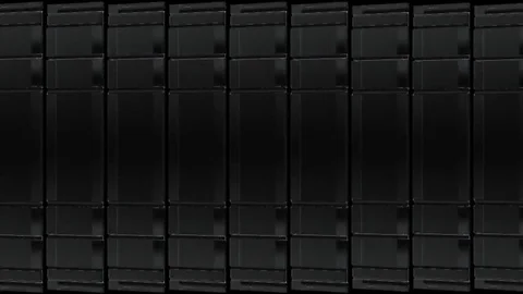 Rotating metallic columns motion background Video stock 69710873