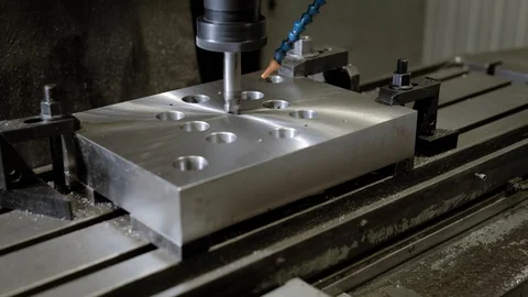Rotating milling machine Stock Footage 95020556