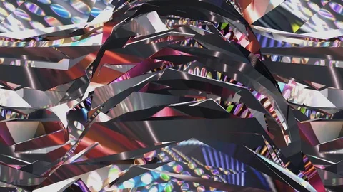 Rotating Mirror Gears Stock Footage 98588568