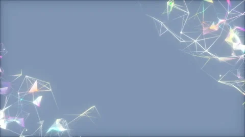 Rotating multicolored networks.Business data drifting through cyberspace Stock Footage 103185092