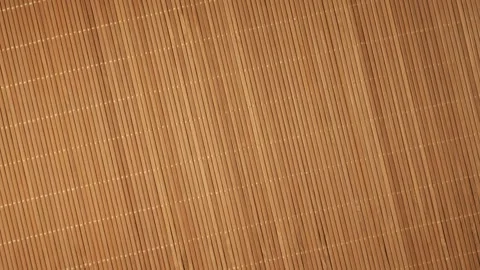 Rotating natural bamboo mat background texture Stock Footage 340525932