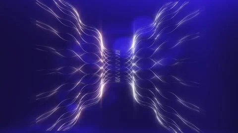 Rotating Neon Rays Видео 67832751