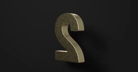 Rotating number two Stock Footage 263869042