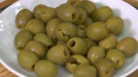 Rotating olives Stock Footage 119664462