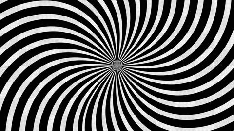 Rotating optical illusion spiral video background 스톡 동영상 212599656