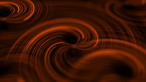 Rotating Orange Twirls Stock Footage 120898115