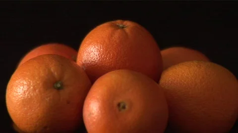 Rotating Oranges Stock Footage 595167
